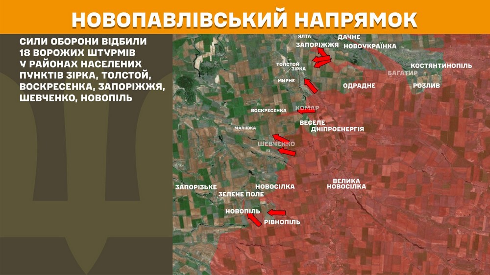 Обстановка на фронті 6 липня: ворог просунувся біля кордону з Дніпропетровщиною, втратив літак і 1180 солдатів