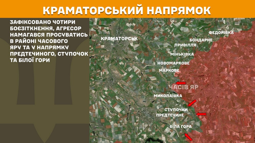 Обстановка на фронті 11 липня: ворог окупував Ялту біля кордону з Дніпропетровщиною і просунувся на 6 ділянках Донеччини та Запоріжжя