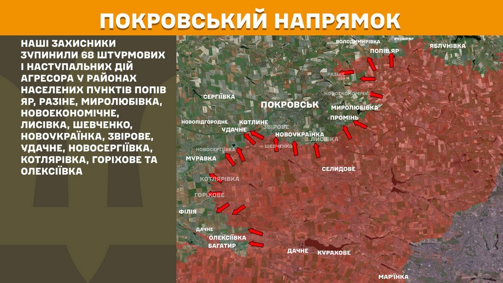 На Північно-Слобожанському і Курському напрямках