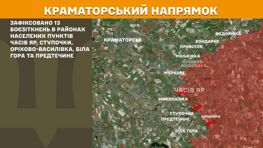 Обстановка на фронті 18 липня: ворог просунувся біля кордону з Дніпропетровщиною, втратив 1180 солдатів за добу