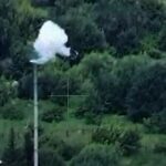 Оборонці знищили триколор, який окупанти