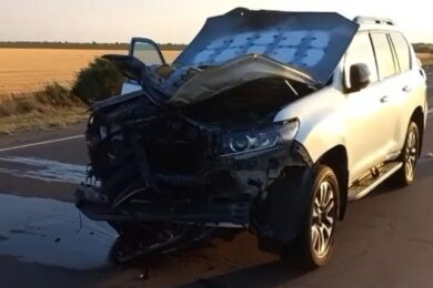 Атаковано автівку головного рабина Херсонщини: