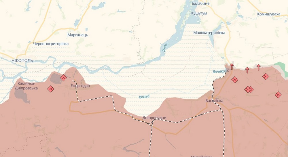 Обстановка на фронті 25 липня: ворог просунувся на Запоріжжі  і Донеччині, втратив 980 солдатів за добу