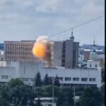 ВІДЕО МОМЕНТУ: Дрон влучив у