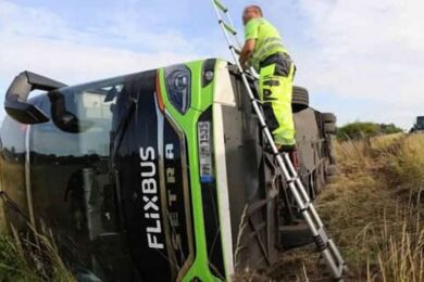 Під Берліном перекинувся автобус із українцями – що відомо