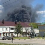 Дим видно за 25 км – дрони атакували хімзавод у Бєлгородській області (фото)