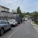 Машина самовільно почала рух –
