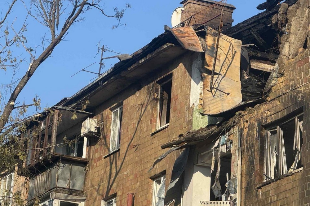 Сьогодні вночі дрон влучив у квартиру голови Національної спілки художників України 1 Сьогодні вночі дрон влучив у квартиру голови Національної спілки художників України