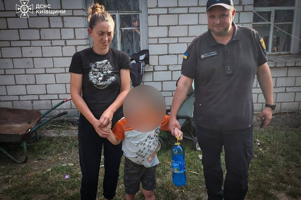 5-річного хлопчика, який зник вчора на Київщині, знайшли живим