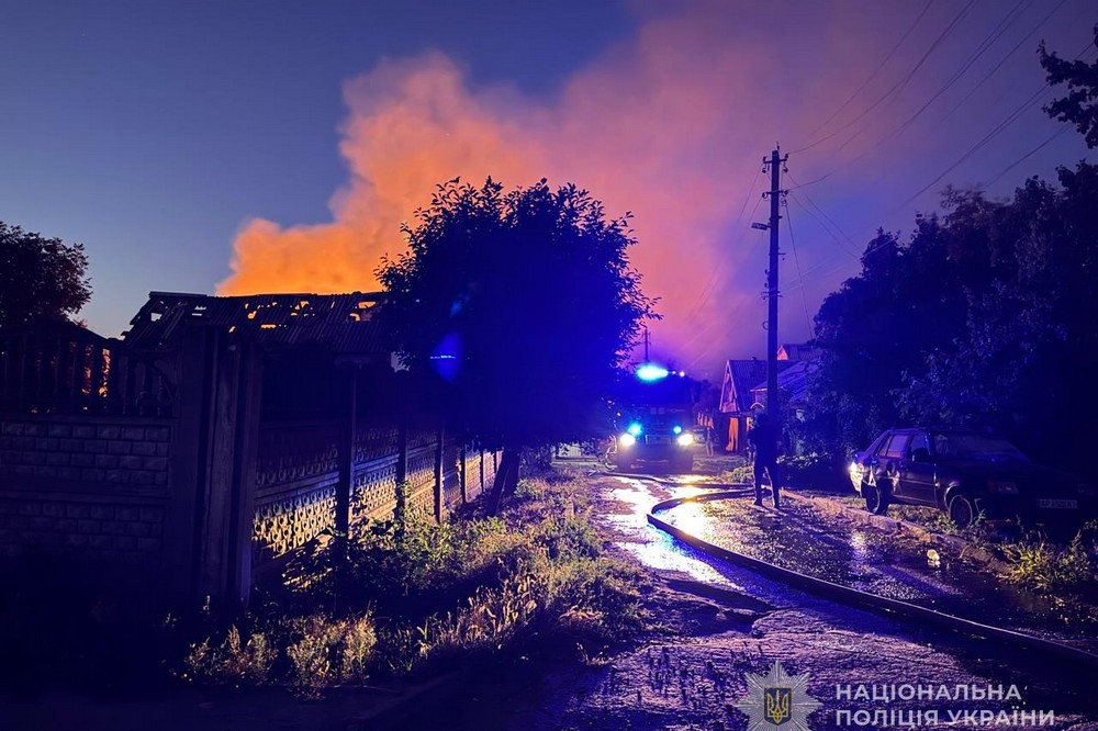 Фото наслідків атаки на Запоріжжя