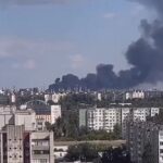Знову палає на Росії –