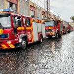 Після вибуху загорівся готель у Львові: є постраждалі, серед них діти