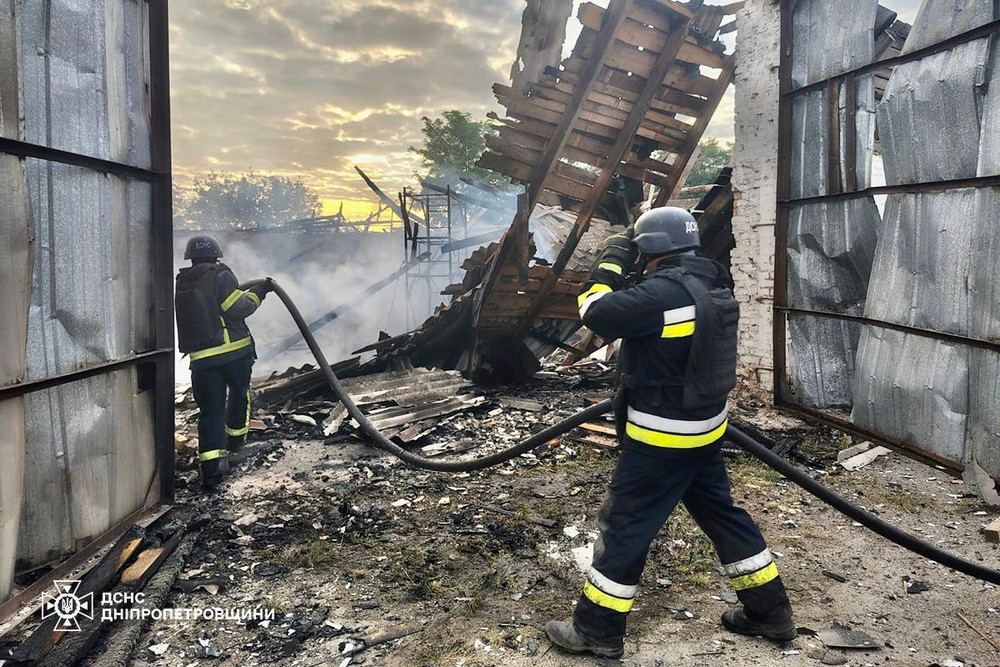Фото наслідків атаки на Дніпропетровщину