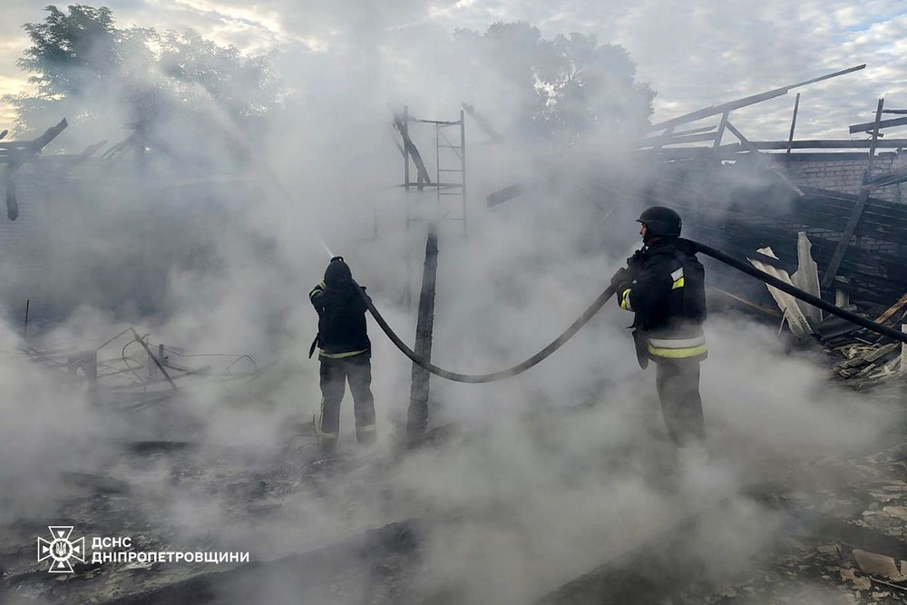 Фото наслідків атаки на Дніпропетровщину