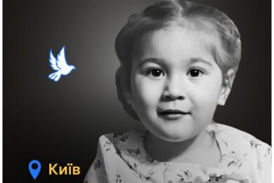Меморіал: вбиті росією. Ангеліна Галич, 2 роки, Київ, серпень