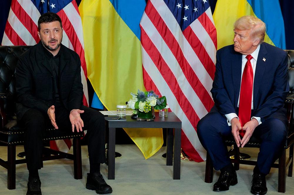 Зеленський і Трамп зустрілися на Генасамблеї ООН у Нью-Йорку 23 вересня – головне 1 Зеленський і Трамп зустрілися на Генасамблеї ООН у Нью-Йорку 23 вересня – головне
