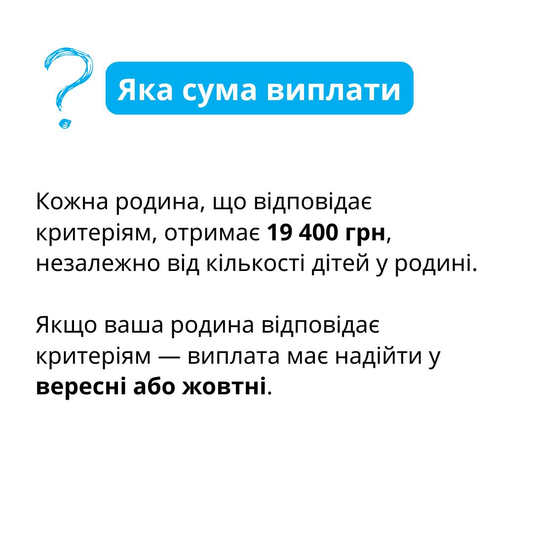 Зимова грошова допомога від ЮНІСЕФ: хто отримає 19 400 грн у цьому році