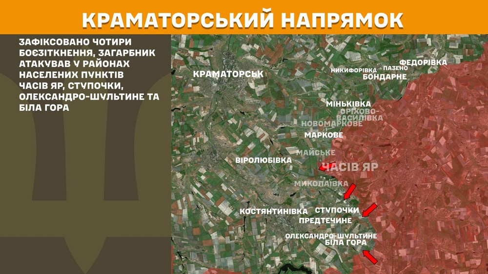На Північно-Слобожанському і Курському напрямках