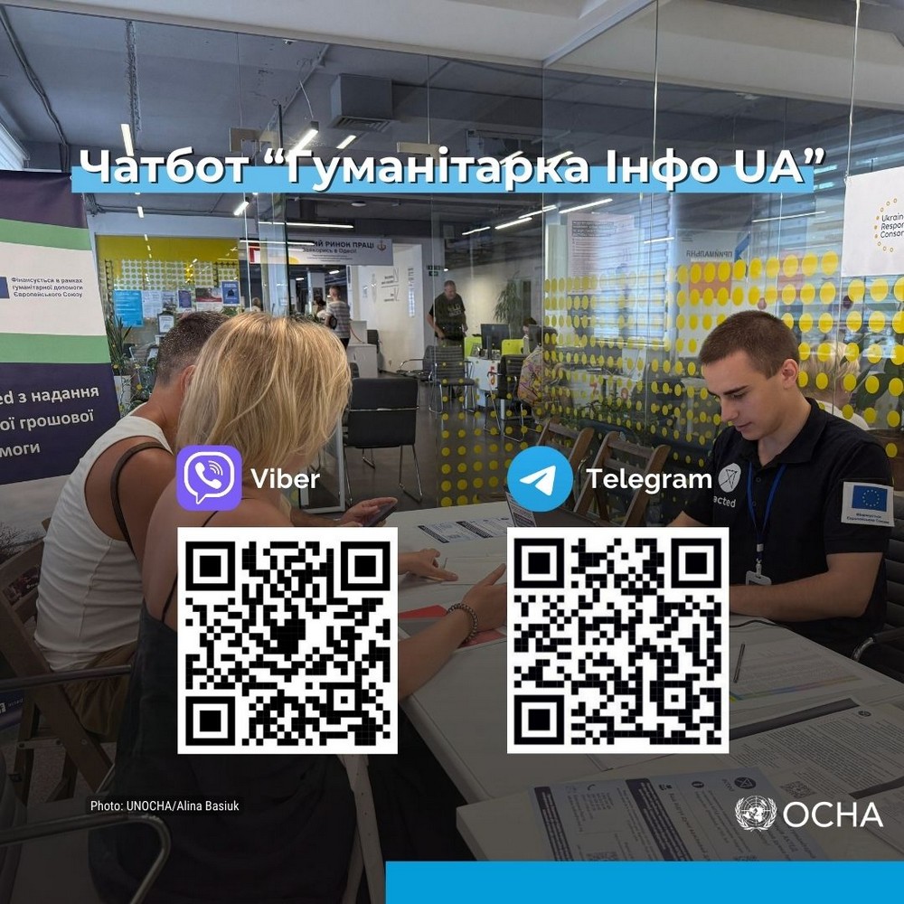 Багатоцільова грошова допомога від ООН – як отримати, підкаже спеціальний чат-бот