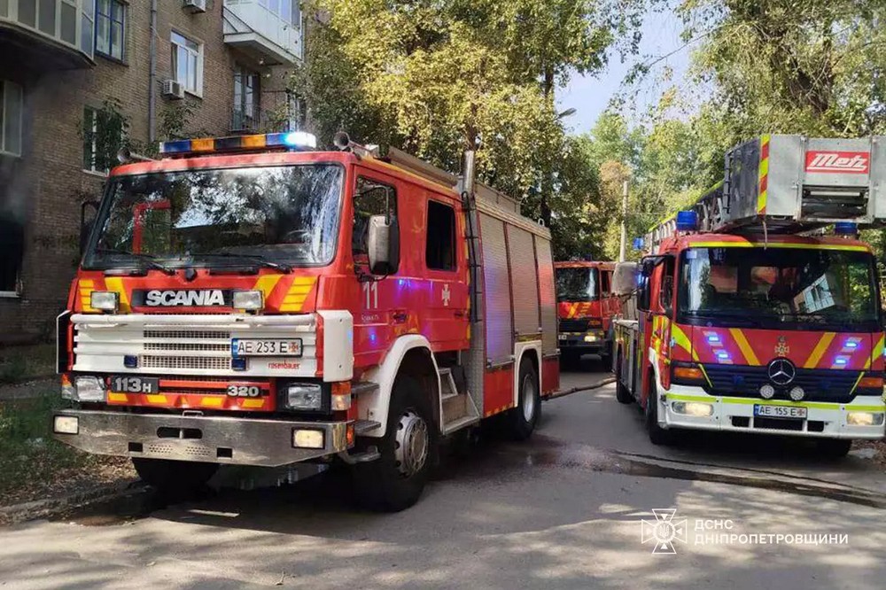 Пожежа в Кривому Розі забрала життя 2 дітей, ще троє госпіталізовані (фото)