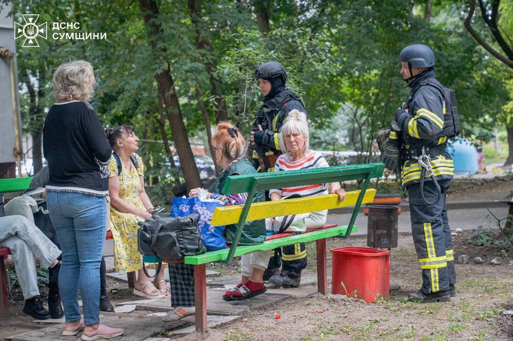 Ворог атакував центр Сум 2