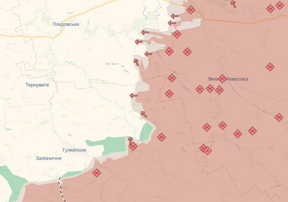 Обстановка на фронті 17 вересня: ворог просунувся у Куп’янську і на Запоріжжі, втратив 1020 солдатів за добу
