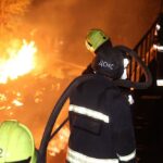 Нічна повітряна атака 14 вересня: під удар потрапили рятувальники, виникла пожежа на підприємстві – все, що відомо (фото)