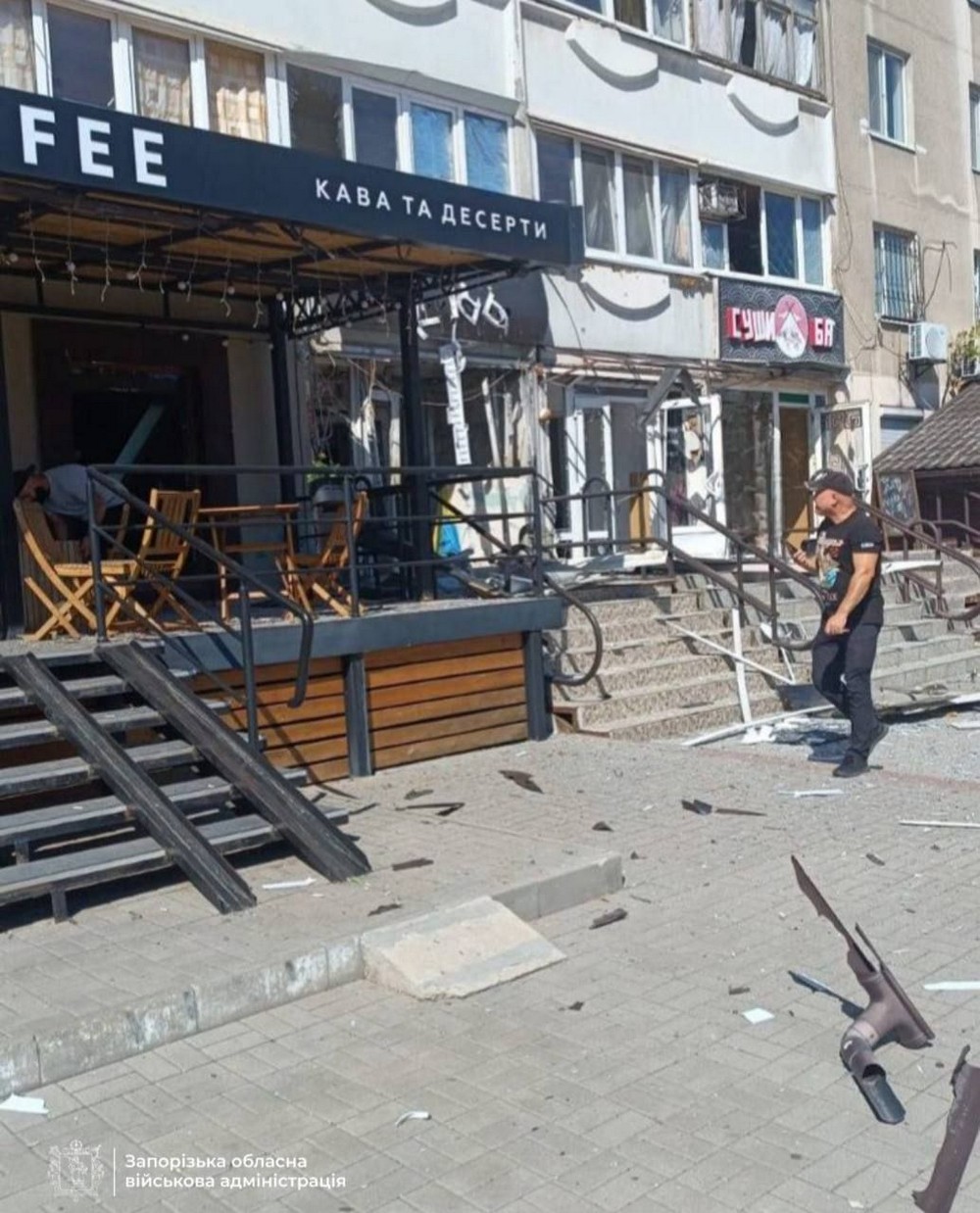 Ворог вдарив по Запоріжжю