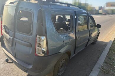 на трасі біля слов'янська