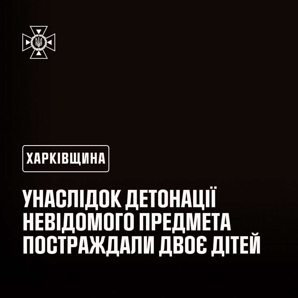 Двоє дітей постраждали від вибуху гранати на Харківщині – що відомо