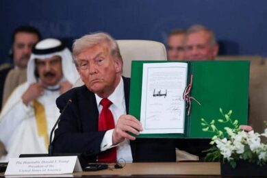 Мирну угоду щодо Сектора Гази підписали Трамп і ще три лідери