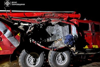 Окупанти вдарили по рятувальникам на Харківщині: загинув командир, п’ятеро постраждалих (фото)