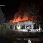 Нічна повітряна атака 28 жовтня триває досі: сталися пожежі, є постраждала – все, що відомо (фото)