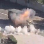 Бердянські прикордонники знищили ворожу вантажівку на Запоріжжі – ефектне відео