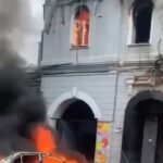 Удар по дитячому садочку у