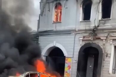 Удар по дитячому садочку у