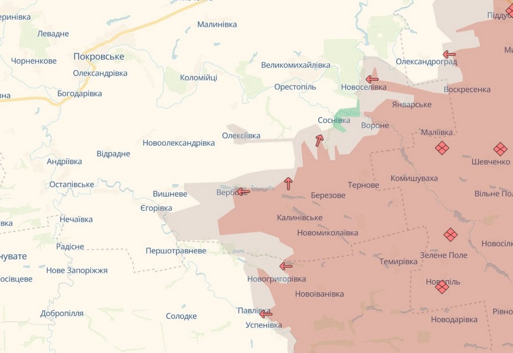 Обстановка на фронті 23 жовтня: ворог просунувся на Дніпропетровщині і Запоріжжі, втратив 920 солдатів за добу