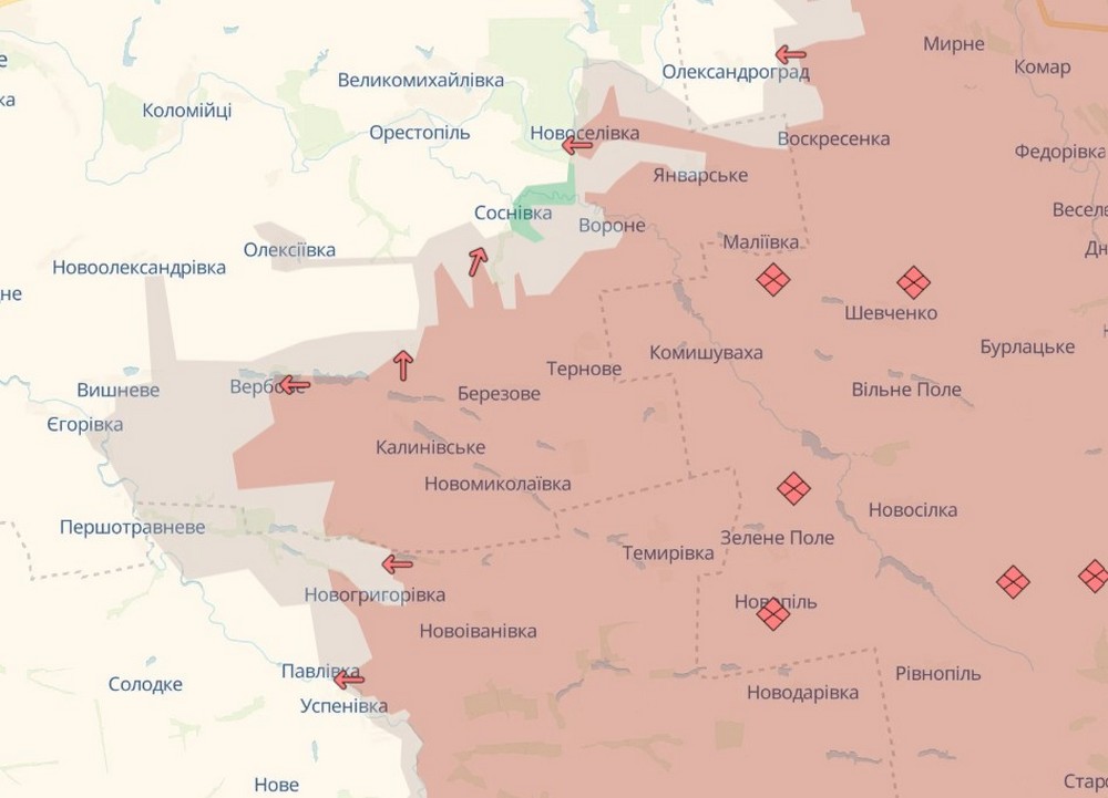 Обстановка на фронті 26 жовтня: ворог просунувся на Дніпропетровщині, Запоріжжі і Донеччині, втратив 900 солдатів за добу Обстановка на фронті 26 жовтня: ворог просунувся на Дніпропетровщині, Запоріжжі і Донеччині, втратив 900 солдатів за добу