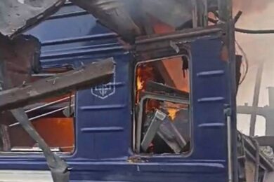 Атака на залізничний вокзал у Шосткинській громаді – ворог поцілив у пасажирський потяг