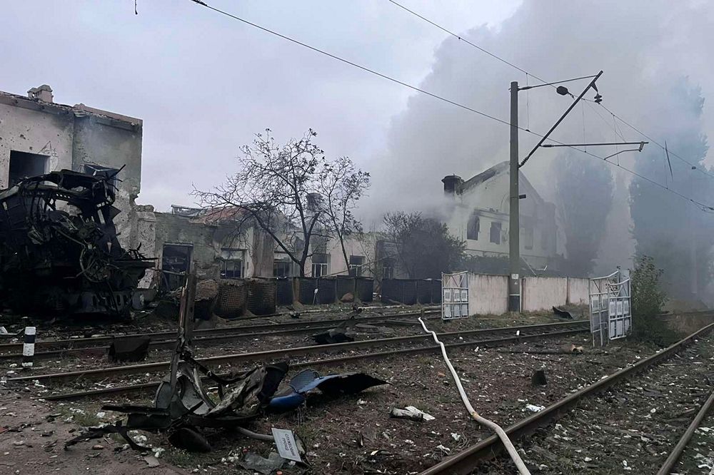Масований удар по "Укрзалізниці"