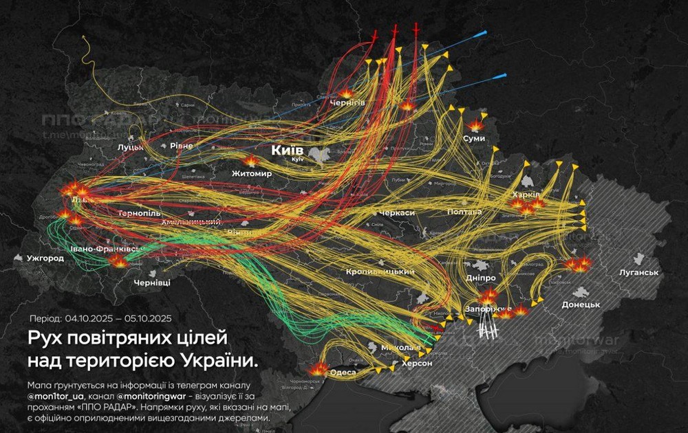 Масована нічна повітряна атака 5 жовтня: загиблі, багато поранених, удари по життєво важливій інфраструктурі – все, що відомо (фото, відео)