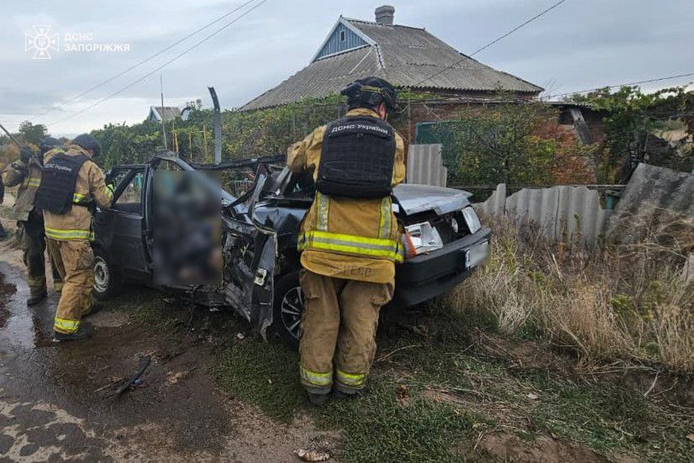 Російський дрон вбив подружжя, атакувавши авто на Запоріжжі (фото)