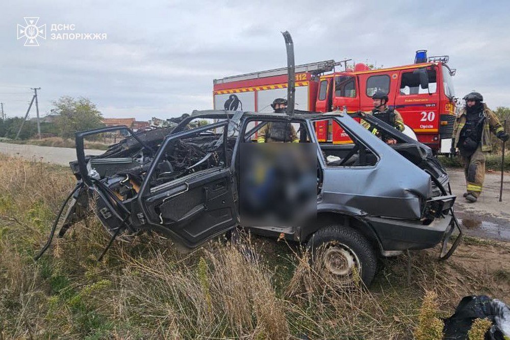 Російський дрон вбив подружжя, атакувавши авто на Запоріжжі (фото)