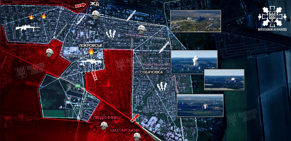 У центрі Покровська йдуть дуже важкі бої, сектор горить – військовий