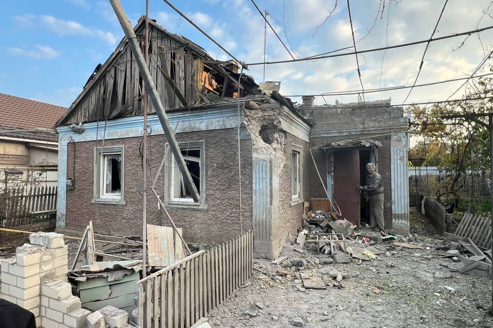 Вранці 24 жовтня армія РФ вдарила по Херсону: фото