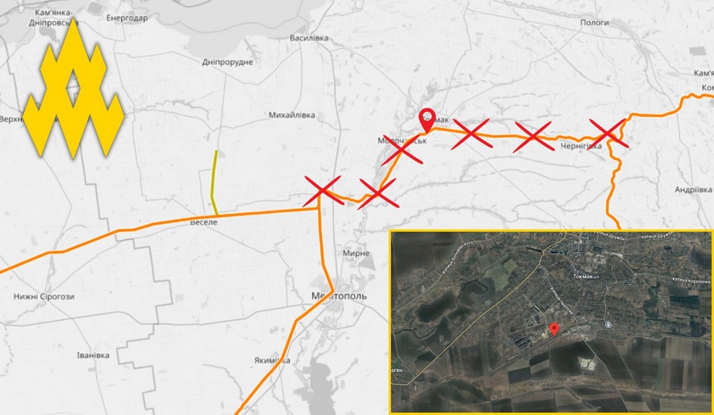 Партизани «АТЕШ» провели успішну диверсію на критично важливому напрямку на ТОТ Запоріжжя Партизани «АТЕШ» провели успішну диверсію на критично важливому напрямку на ТОТ Запоріжжя