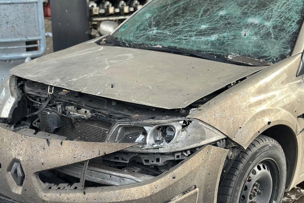 Удар по АЗС у Сумах