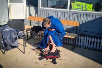 Вирішив скупатися в морі 31 жовтня: у Чорноморську водолази врятували чоловіка (фото)