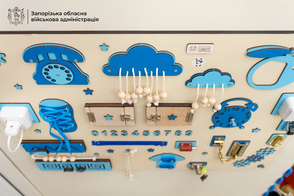 В дитячій лікарні Запоріжжя відкрили Простір психосоціальної підтримки для дітей (фото, відео)