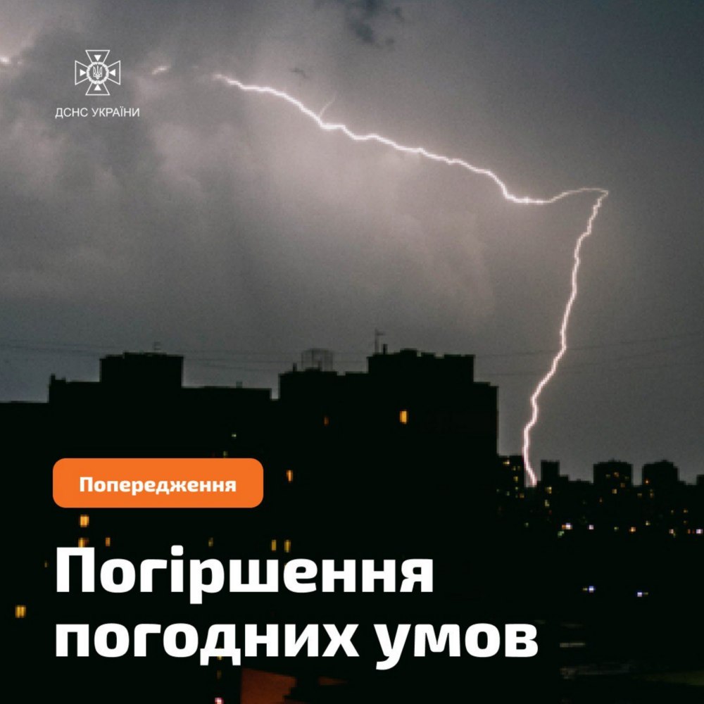 погода в Україні 25 жовтня